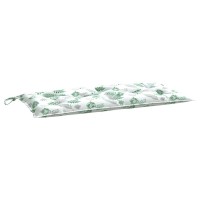 vidaXL Garden Bench Cushion Leaf Pattern 39.4