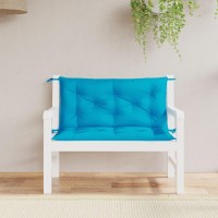 vidaXL Garden Bench Cushions 2 pcs Light Blue 39.4