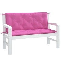 Vidaxl Garden Bench Cushions 2Pcs Pink 47.2X19.7X2.8 Fabric