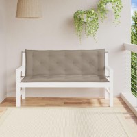 vidaXL Garden Bench Cushions 2 pcs Taupe 59.1