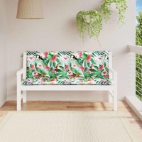 Vidaxl Garden Bench Cushions 2Pcs Multicolor 59.1X19.7X2.8 Fabric