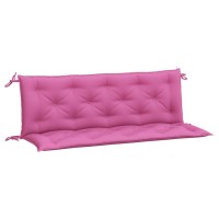Vidaxl Garden Bench Cushions 2Pcs Pink 59.1X19.7X2.8 Fabric