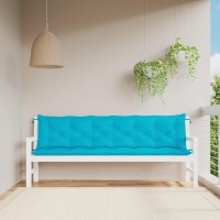 vidaXL Garden Bench Cushions 2pcs Turquoise 78.7