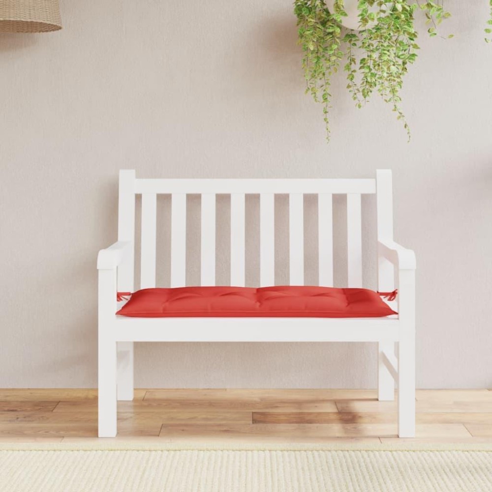 vidaXL Garden Bench Cushion Red 43.3