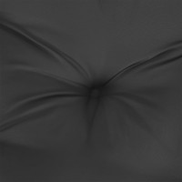 vidaXL Round Cushion Black 脴 39.4