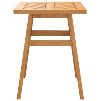 Vidaxl Side Table 17.7X17.7X23.6 Solid Wood Acacia