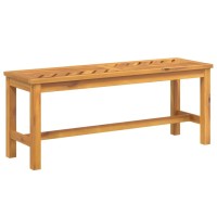 Vidaxl Patio Bench 43.3 Solid Wood Acacia
