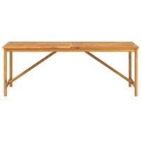 Vidaxl Patio Dining Table 78.7X35.4X29.1 Solid Wood Acacia