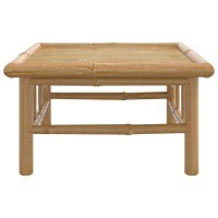 Vidaxl Patio Table 25.6X21.7X11.8 Bamboo