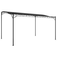vidaXL Canopy Anthracite 13.1'x9.8' 0.6 oz/ft虏 Fabric and Steel