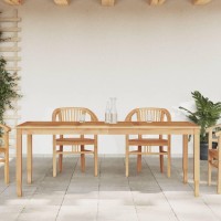 Vidaxl Patio Dining Table 78.7X35.4X29.5 Solid Wood Teak