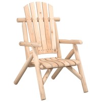 Vidaxl Patio Chair 26.8X33.9X40.6 Solid Wood Spruce