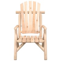 Vidaxl Patio Chair 26.8X33.9X40.6 Solid Wood Spruce