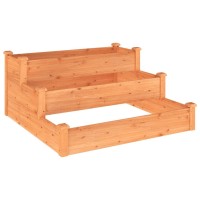 vidaXL Garden Raised Bed Brown 47.2