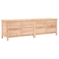 Vidaxl Patio Storage Box 78.1X19.7X22.2 Solid Wood Fir