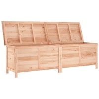 Vidaxl Patio Storage Box 78.1X19.7X22.2 Solid Wood Fir