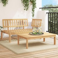 vidaXL Patio Pallet Sofa Set 2 pcs Solid Wood Acacia