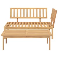 vidaXL Patio Pallet Sofa Set 2 pcs Solid Wood Acacia