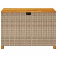 vidaXL Patio Storage Box Beige 43.3