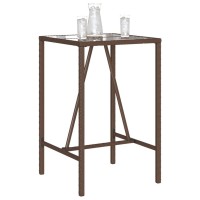 vidaXL Outdoor Bar Table Brown 27.6