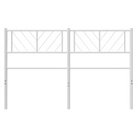 Vidaxl Metal Headboard White 53.1