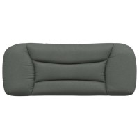 vidaXL Headboard Cushion Dark Gray 39.4