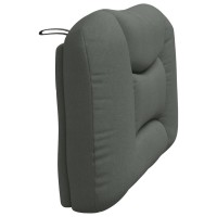 vidaXL Headboard Cushion Dark Gray 39.4