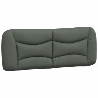 vidaXL Headboard Cushion Dark Gray 53.9