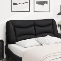 vidaXL Headboard Cushion Black 53.9