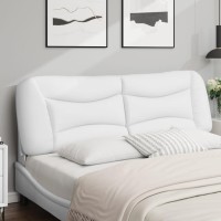 vidaXL Headboard Cushion White 59.8