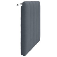 vidaXL Headboard Cushion Dark Gray 39.4