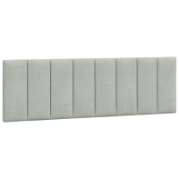 vidaXL Headboard Cushion Light Gray 59.8