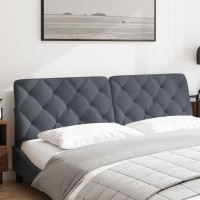 vidaXL Headboard Cushion Dark Gray 72