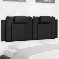 vidaXL Headboard Cushion Black 59.8