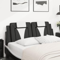 vidaXL Headboard Cushion Black and White 59.8