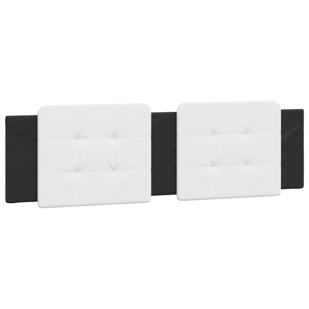 vidaXL Headboard Cushion White and Black 72