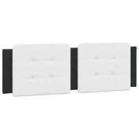 vidaXL Headboard Cushion White and Black 59.8