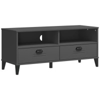 vidaXL TV Stand VIKEN Anthracite Gray Engineered Wood