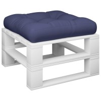 vidaXL Pallet Cushion Navy Blue 19.7