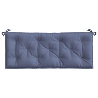 vidaXL Garden Bench Cushions 2pcs Navy Blue 47.2