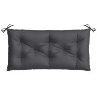 vidaXL Garden Bench Cushions 2 pcs Melange Anthracite 39.4