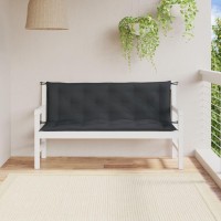 vidaXL Garden Bench Cushions 2 pcs Melange Anthracite 59.1
