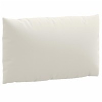 vidaXL Pallet Cushions 2 pcs Melange Cream Fabric