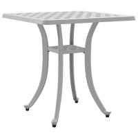 vidaXL Patio Table White 20.9