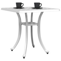 vidaXL Patio Table White 20.9