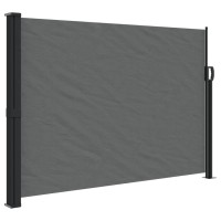 vidaXL Retractable Side Awning Anthracite 55.1