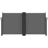 vidaXL Retractable Side Awning Anthracite 47.2