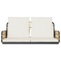 vidaXL Swing Bench with Cushions 41.3