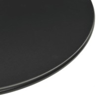 vidaXL Patio Table Round Black 脴23.6