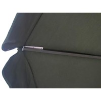 vidaXL Parasol Green Aluminum 196.9